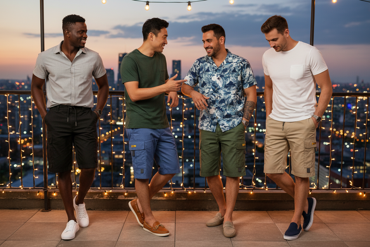 Men's Cargo Shorts – Large Pocket Utility Shorts